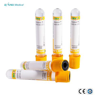 Gel &amp; Clot Activator Additives Blood Collection Tube Warna Kuning