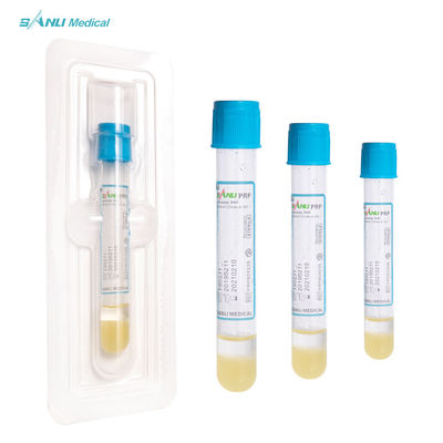 OA Treatment Disposable PRP Test Tube 20ml ACD-A CE ISO Disetujui Dengan GEL