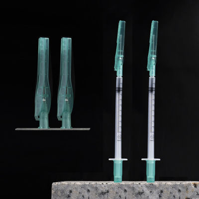 SANLI Blood Gas Syringes Penutupan Keamanan Sealability Kuat 3ml 23G