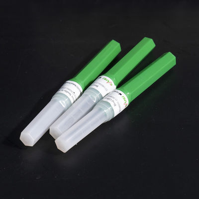 11/4&quot; Jarum Pengumpul Darah Flashback Vacuum Warna Hijau 21G 0.8x31mm