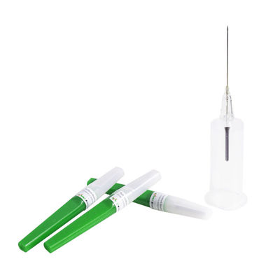 11/4&quot; Jarum Pengumpul Darah Flashback Vacuum Warna Hijau 21G 0.8x31mm