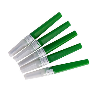 11/4&quot; Jarum Pengumpul Darah Flashback Vacuum Warna Hijau 21G 0.8x31mm