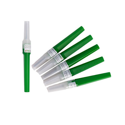 11/4&quot; Jarum Pengumpul Darah Flashback Vacuum Warna Hijau 21G 0.8x31mm