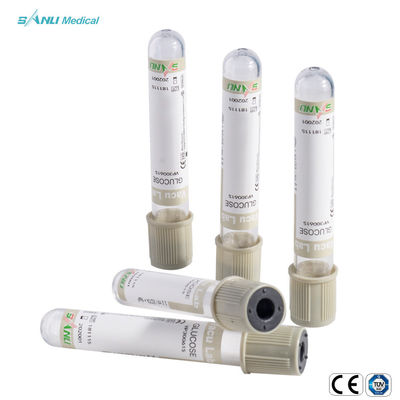Tabung Uji Glukosa SANLI 3ml Sodium Fluoride Tabung Pengumpul Sampel Gula Darah