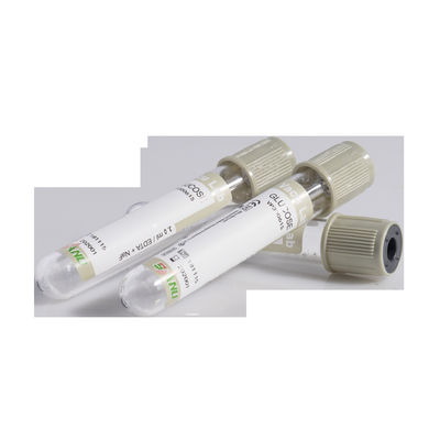 Sodium Fluoride Vacuum Blood Collection Tubes Glukosa 3ml PET Grey Top