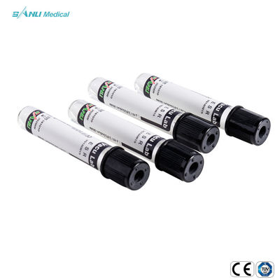 Tabung Pengumpul Darah Vakum 13x75mm ESR Dengan 0,129mol / L Sodium Sitrat
