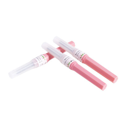 Jarum Pengumpul Darah Merah Muda 18G 11/2 '' 1.2x38mm Non Pyrogenic