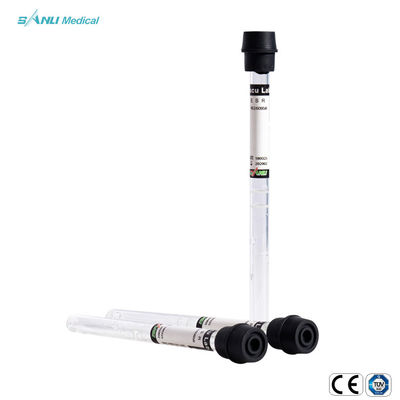 Tabung Pengumpul Darah ESR Serum Sekali Pakai ISO Glass 1.28ml Sodium Sitrat