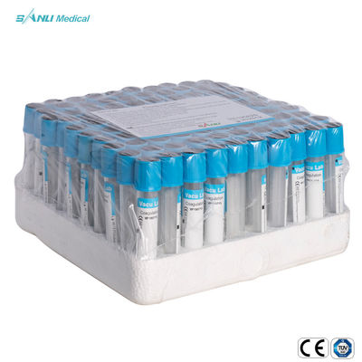 Tabung Uji Darah Koagulasi Sodium Sitrat 13x100mm Untuk Pemeriksaan Parameter Koagulasi