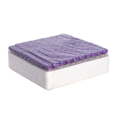 K2 EDTA Tabung Pengumpul Darah Kapiler ISO9001 Lavender Rubber Cap