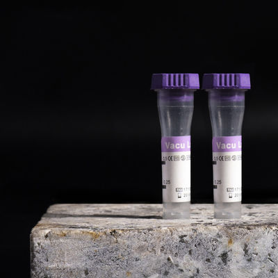 K3 EDTA Micro EDTA Tubes 0.2ml Tabung Ungu Kapiler