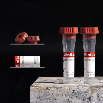 Pengumpul Darah Kapiler Pengumpul Darah Kapiler Merah Tutup Karet 8x45mm