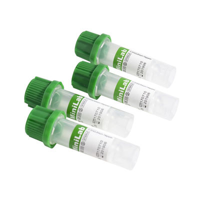 Tabung Kapiler Darah 0.25ml Lithium Heparin Green Top Tube