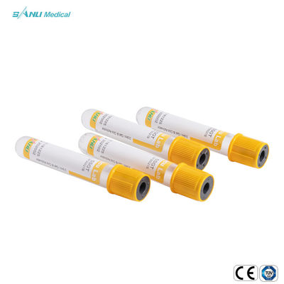 Gel Gumpalan Aditif SSGT Glass Vacuum Blood Collection Tube 5-9ml IVD 16x100mm