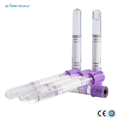 Tabung Pengumpul Darah Vakum EDTA 8ml 10ml Bahan PET