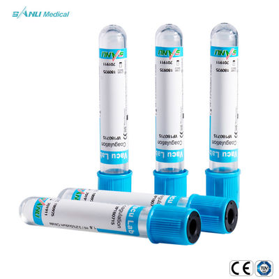 10ml Medis Vakum Koagulasi Tabung Tes Darah Sekali Pakai CE 13x75mm