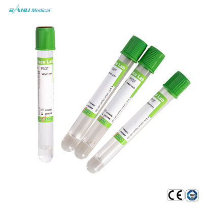 Sodium Heparin / Lithium Heparin Gel Vacuum Blood Collection Tubes PSGT Sekali Pakai