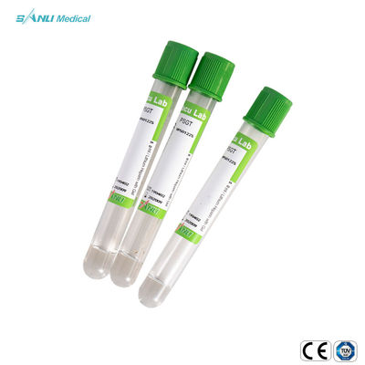 Sodium Heparin / Lithium Heparin Gel Vacuum Blood Collection Tubes PSGT Sekali Pakai