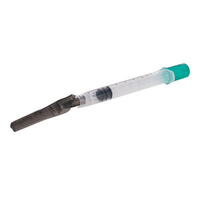 Jarum Suntik Pengumpul Darah Arteri Medis Keselamatan Steril Sekali Pakai 3ml 22G