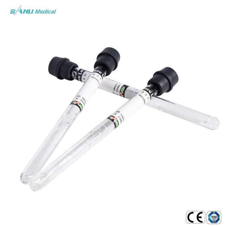 1/6 ESR Vacuum Blood Collection Tube 1.2ml 1.6ml 1.8ml CE Bersertifikat