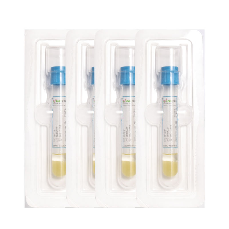 OA Treatment Disposable PRP Test Tube 20ml ACD-A CE ISO Disetujui Dengan GEL