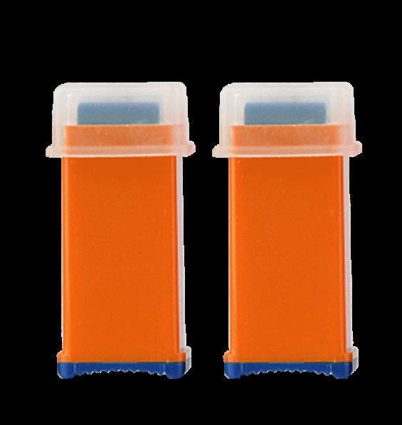 21G Disposable Safety Lancets 1.8mm tekanan unik Warna oranye